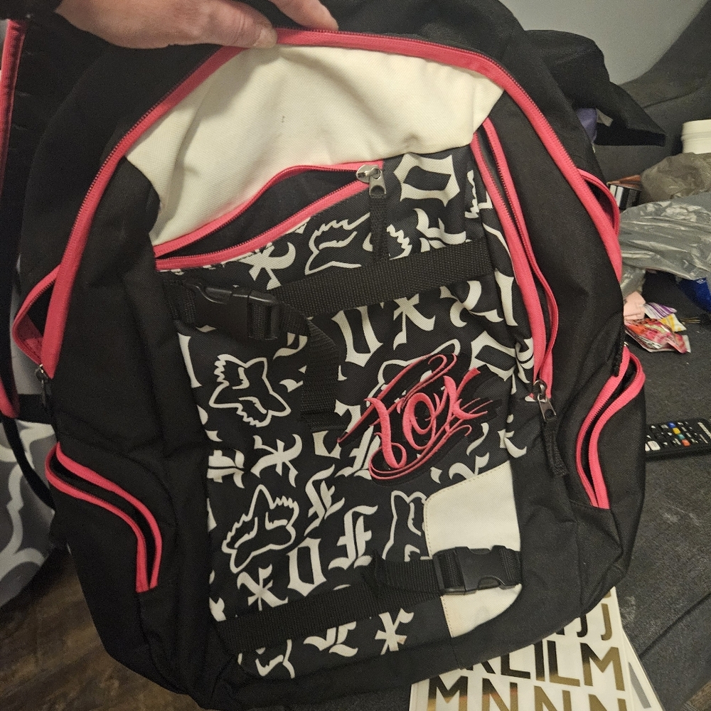 Girls fox racing backpack brand new never used
